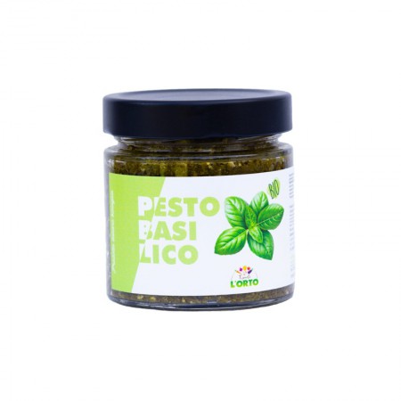 Basil Pesto Bio - 195 gr -...